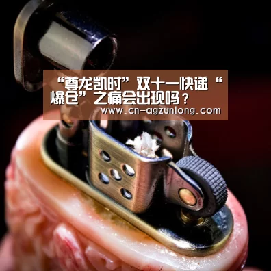 “尊龙凯时”双十一快递“爆仓”之痛会出现吗?(图1) 尊龙凯时人生就是搏